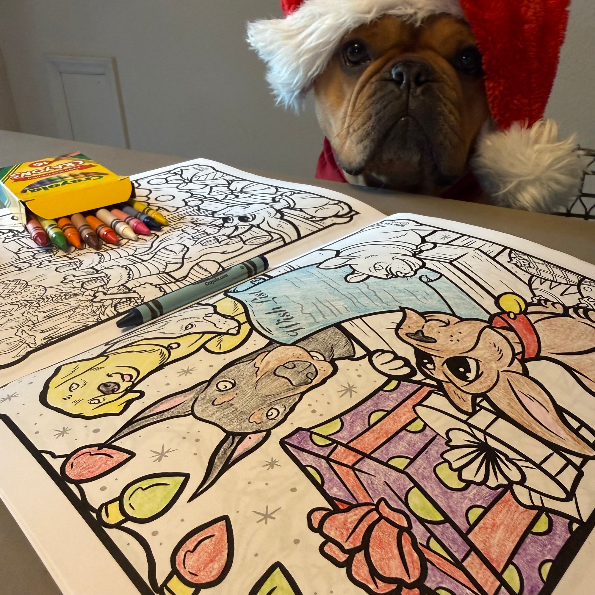 A Very Dewey Christmas Coloring Book 5