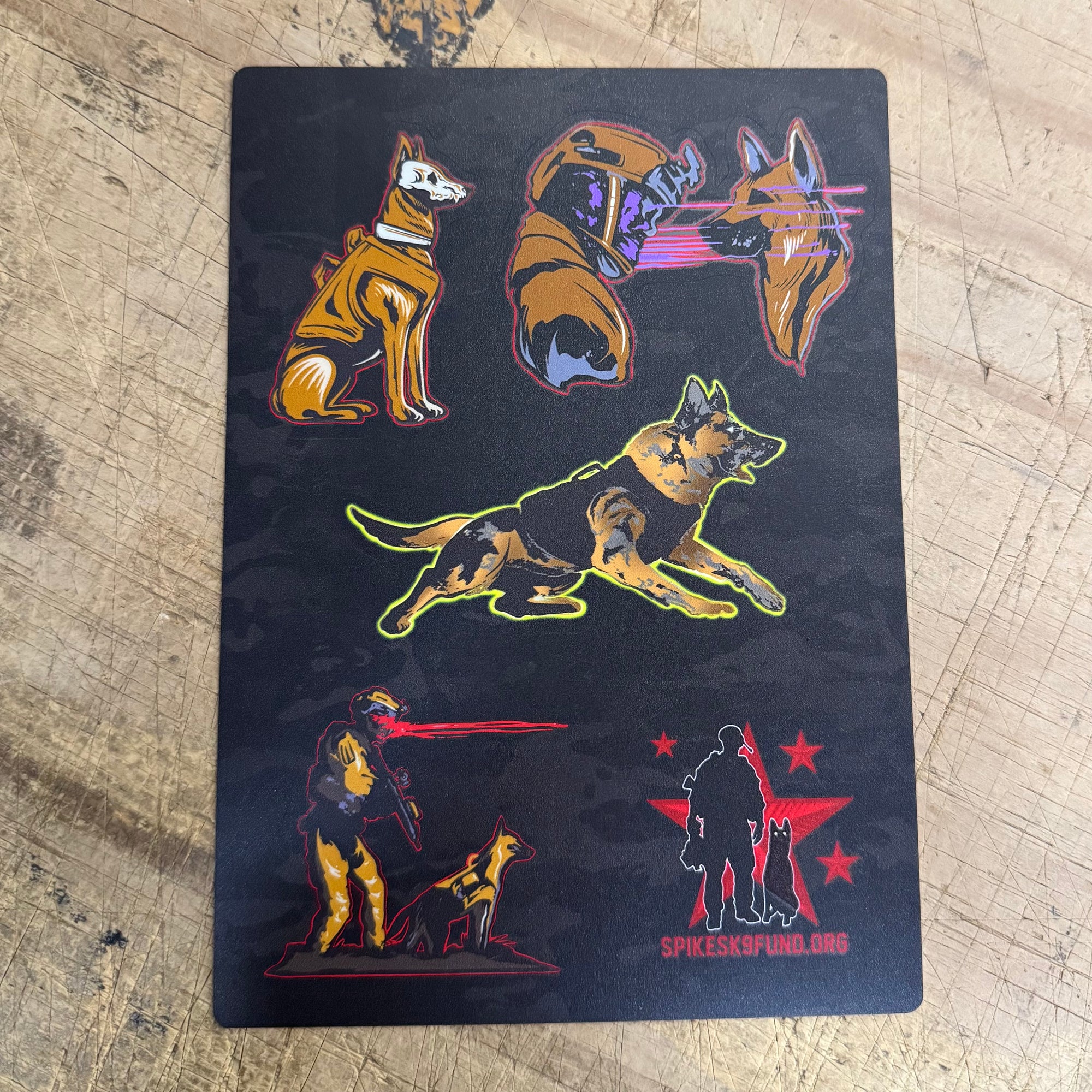 Warpaint x _invadergirl_ Sticker Sheet