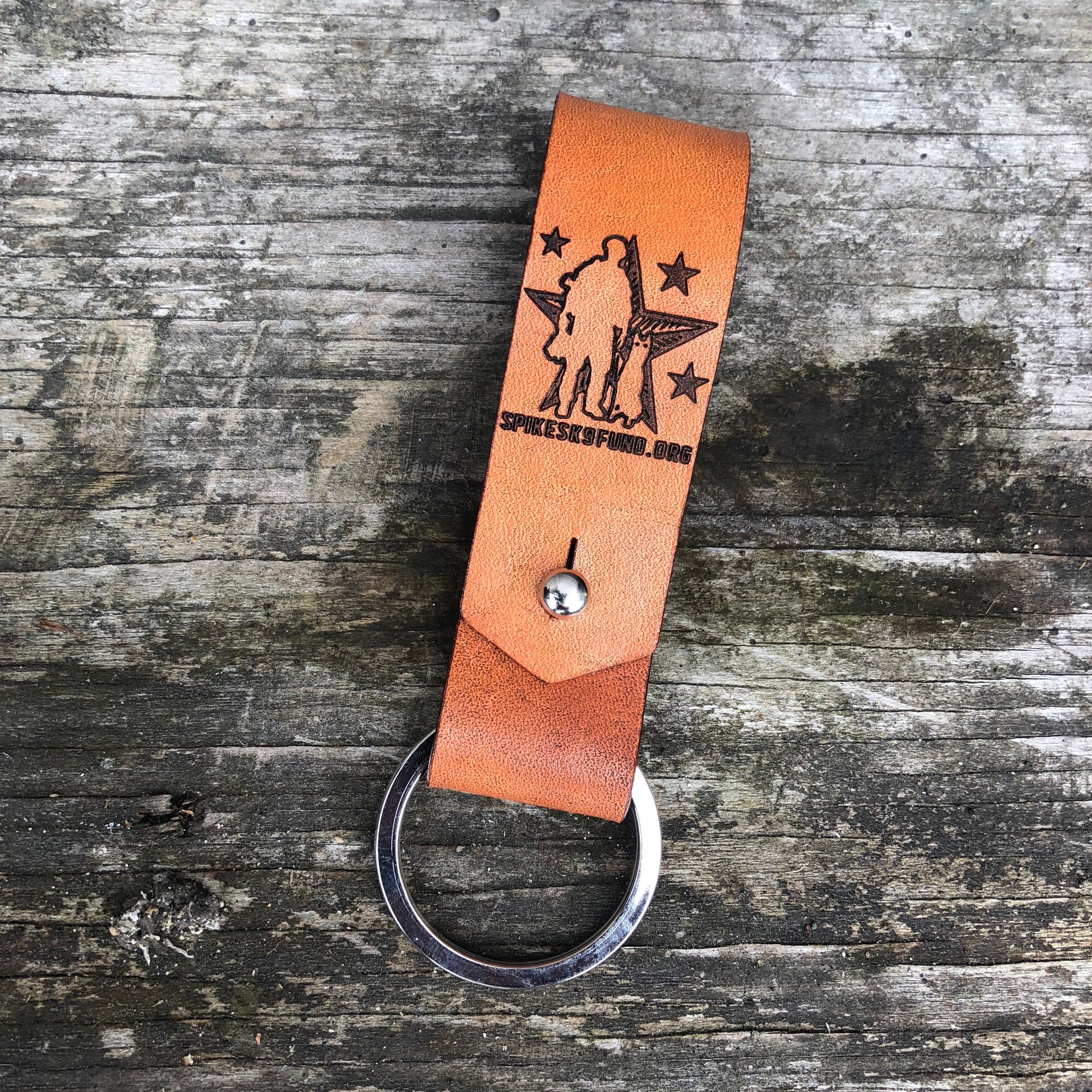 OG Logo Leather Key Chain