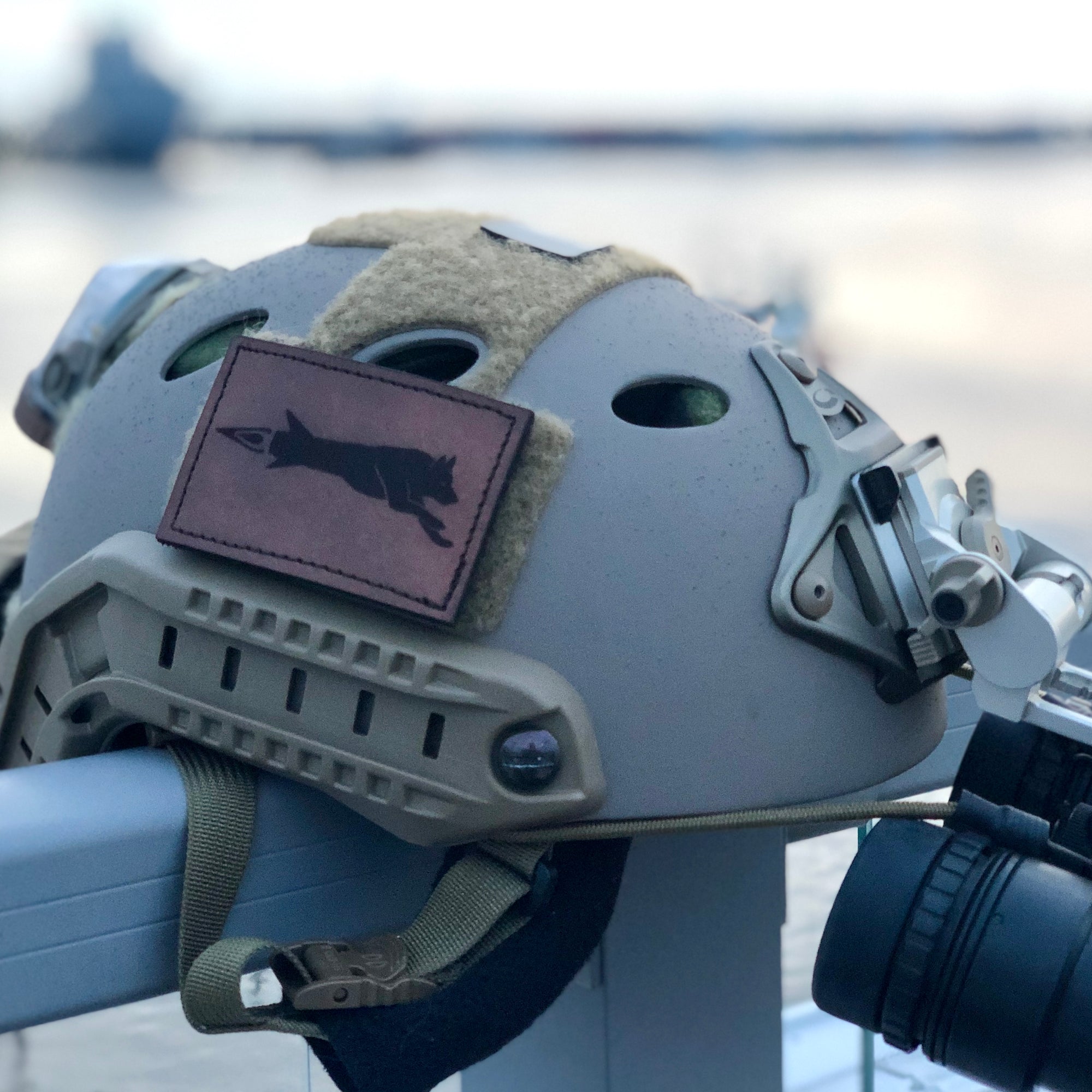 Hairmissile Leather Patch