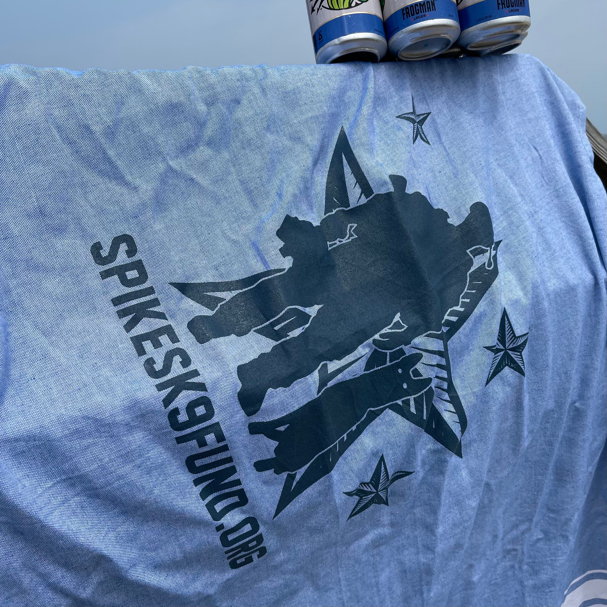Spike's Beach Towel