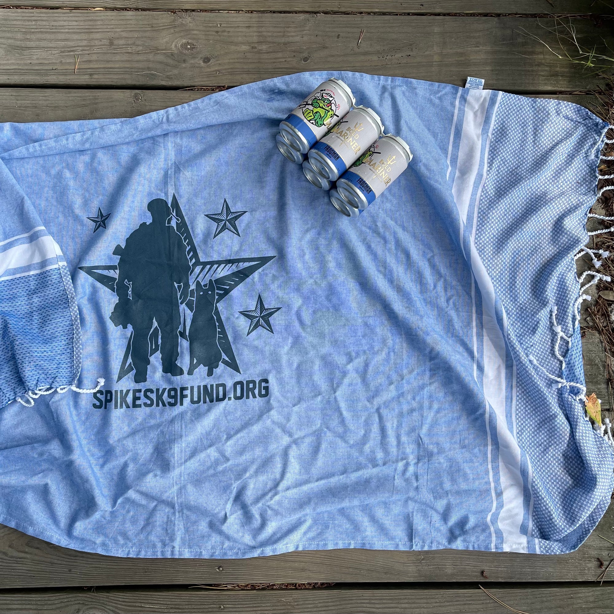Spike's Beach Towel