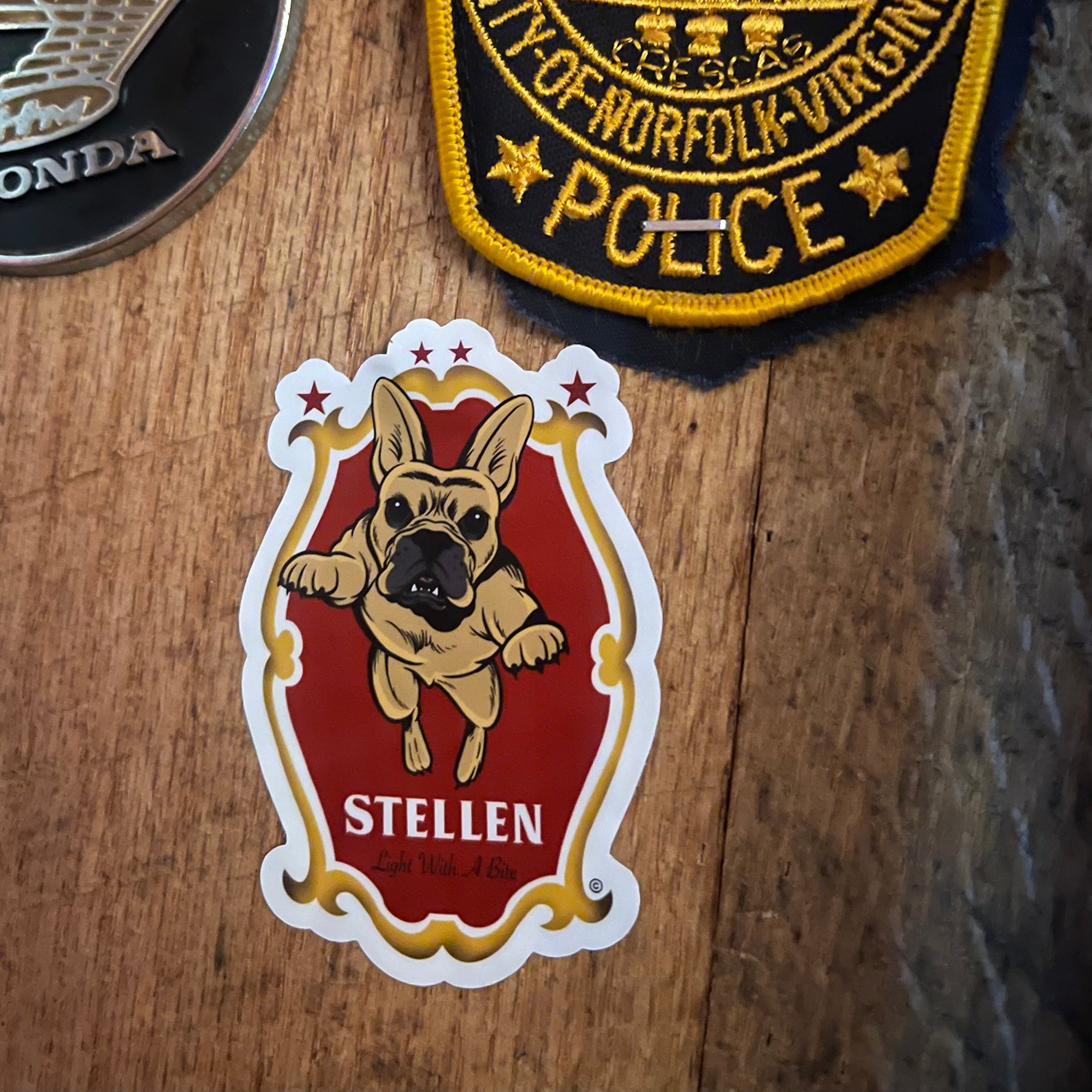 STELLEN! Dewey Sticker