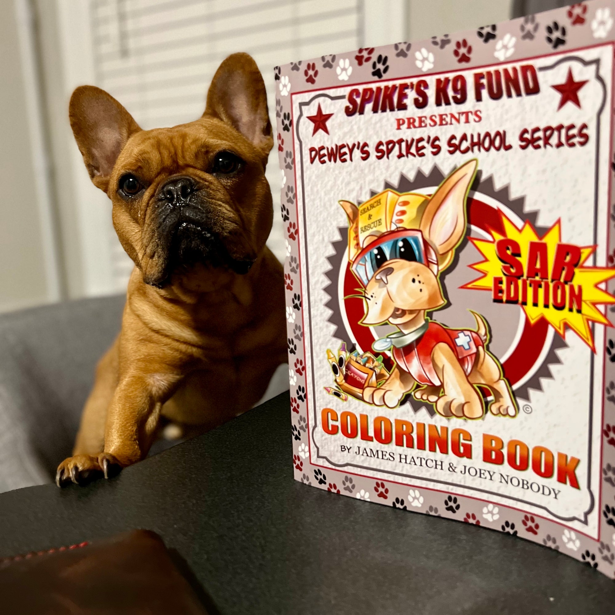 Dewey the Puppy Coloring Book - SAR Edition